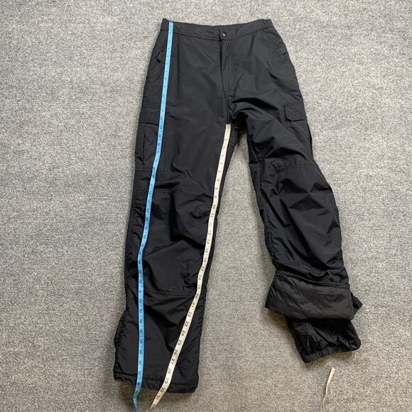 Rawik Snow Pants Mens Small Black Nylon Snowboarding Skiing Insulated Waterproof - Picture 6 of 16